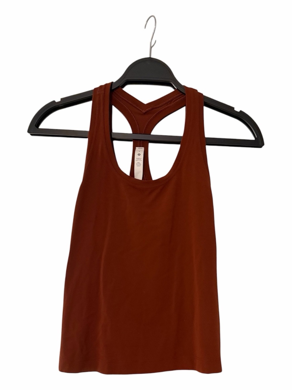 lululemon athletica Brick Red Scoop Neck Tank